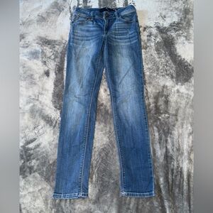 1822 Denim Women's Skinny Jeans in Blue (style Adrianna)